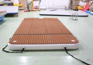 Muelle de isla <span class=keywords><strong>flotante</strong></span> inflable de PVC de punto de caída duradero de alta calidad a la venta - Product Image 3