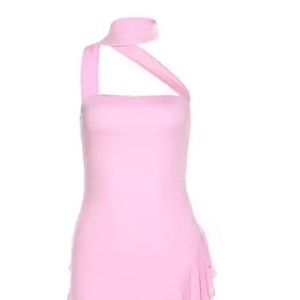 Vestido Casual Halter Sexy sin Mangas para Fiesta, Vestido de Verano con Volantes, Traje de Playa, Vestidos Cortos de Gasa - Product Image 6