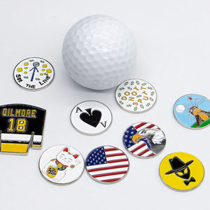 Marqueur de balle de golf magnétique personnalisé à livraison rapide, vente en gros, avec jeton de poker magnétique - Product Image 5