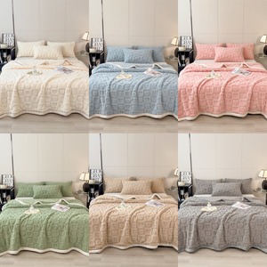 Coperta da letto matrimoniale Extra-large di alta qualità sul letto <span class=keywords><strong>King</strong></span> Extra Large 200*230cm comoda e calda Sherpa coperta lussuosa - Product Image 6