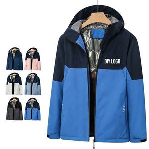 Newest Fashion Custom Logo Men's Winter Work Wear Soft Shell Waterproof Polar Fleece Soft Shell <b>Jacket</b> - Product Image 3