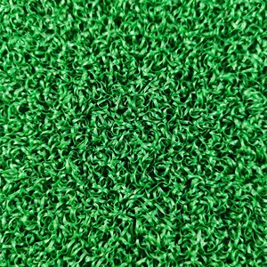 ゴルフパッティンググリーン用高密度PEカーリー人工芝1/4 "ゲージ13 mm人工芝