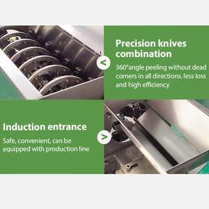 Carotte Bardane Daikon Éplucheur Navet Grattage Radis Peau Enlever Machine S - Product Image 3