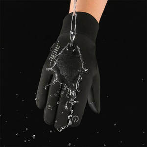 Gants de cyclisme imperméables pas chers pour l'extérieur, gants d'hiver chauds à doigts complets avec écran tactile pour hommes et femmes, gants de moto et de sport - Product Image 3