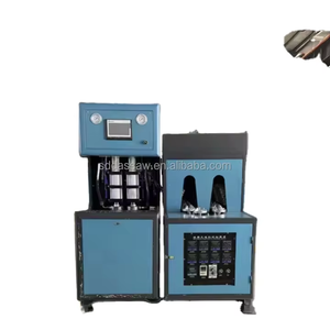 Máquina Semiautomática de Moldeo por Soplado y Estirado para Llenado en Caliente de 100-1000 BPH, para Botellas PET de 330-500ml, con Motor Rotatorio AirTac, Fácil de Usar - Product Image 1