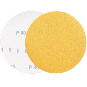 Disco de Lijado Fervi con Velcro Dorado P80 150mm - Product Image 1