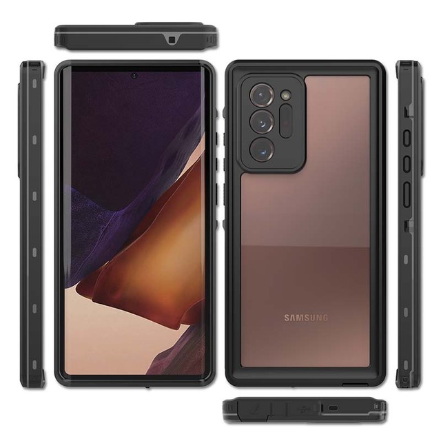 TPU Material Case Waterproof Mobile Protective Phone Case Universal PC 2023 Hot Sale Ip68 Plastic for Samsung Note 20 Ultra