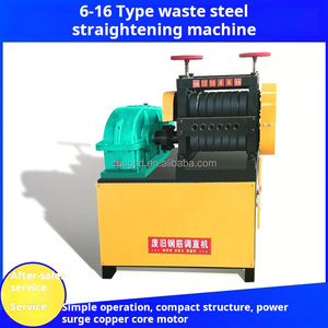<strong>Rebar</strong> Straightening Machine Scrap Steel bar Straightening Machine <strong>Used</strong> <strong>Rebar</strong> Bar Straightener Machine - Product Image 4