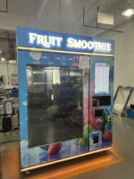 Distributeur automatique de smoothies en acier Caiyunjuan SDK, distributeur automatique de nourriture congelée, de fruits frais et de crème glacée en libre-service 24h/24