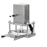 Nouvelle presse à pâte à tortillas et à pizzas automatique en acier inoxydable, directement de l'usine, machine à aplatir, tension universelle