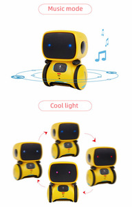 educativos control de <span class=keywords><strong>voz</strong></span> táctil inducción inteligente interactivo de Aprendizaje Temprano de robot inteligente con luz y música - Product Image 5