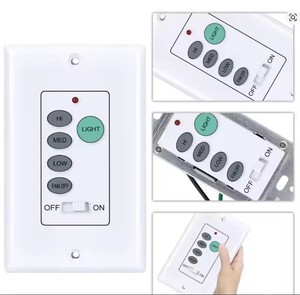 Universal Ceiling Fan Wall <b>Control</b> 3 Speed Wall Mounted Fan <b>Control</b> UC-9050T - Product Image 3