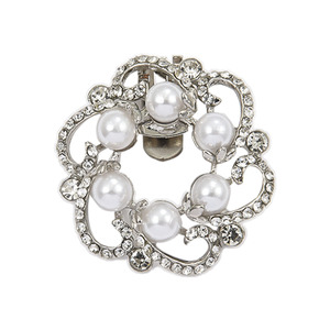 Có thể tháo rời DIY Giày Phụ Kiện Giày cao gót đám cưới kim loại Rhinestone giày hoa khóa giày trên phụ kiện - Product Image 6