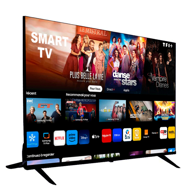 32 Inch LED TV Sets Custom Sizes Android Tv Smart 43 50 55 65 75 85 Inch Smart TV Customizable Google WebOs 4K Televisions