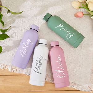Wholesale Eco-Friendly Stainless Steel Vacuum Double Wall Insulated Leak-Proof BPA Free 500ml <b>Small</b> Mouth Water Bottle Lid 6-12 - Product Image 3