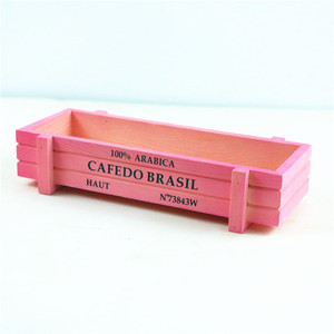 Retro Gỗ Zakka Cây Mọng Nước Nhà Máy Kết Hợp Bằng Gỗ Lọ Hoa Hình Chữ Nhật Hộp Gỗ Cũ Mọng Nước Hộp Lọ Hoa - Product Image 4