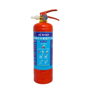 Extintor de Incendios Portátil Rojo a Base de Agua, Venta <span class=keywords><strong>Directa</strong></span> de Fábrica, Clase ABEF, Equipo de Seguridad Contra Incendios Ecológico para Auto y Hogar - Product Image 1