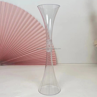 Support de vase à fleurs en verre transparent Offre Spéciale support de fleurs en acrylique centres de table de mariage décoration de mariage support de fleurs