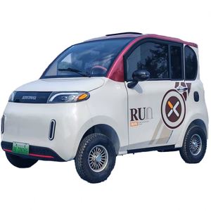 Mini coche eléctrico de baja velocidad, 4 ruedas, 2 puertas, 4 asientos, 1500W, ABS, A6 - Product Image 5