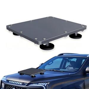 สีขาว, สีเทา, ชุดติดตั้ง Starlink Mini บนหลังคา ทำจากอลูมิเนียมอัลลอยด์ พร้อมแม่เหล็กแบบปลดเร็วที่ได้รับสิทธิบัตร สำหรับรถบ้าน รถตู้ เรือ - Product Image 6