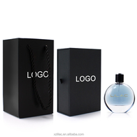 Flacon de parfum de luxe personnalisé en usine, best-seller, flacon de parfum vide de haute qualité, flacon pulvérisateur de parfum, flacon en verre de 100 ml
