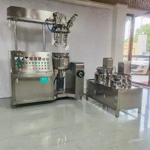 Met Luchtfiltratie Homogenisator 1000l Mixer Cosmetische Industriële Emulgator Machine Voor Het Maken Van Crème Bodylotion