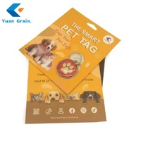 Individualisiertes RFID-Haustier-ID-Tag mit QR-Code für Hunde/Katzen Visitenkarten-Kompatible Box-Verpackung
