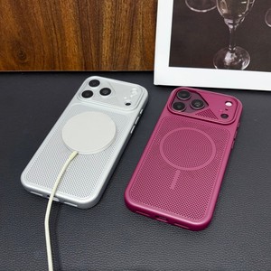 เคสโทรศัพท์มือถือแบบแม่เหล็กด้าน รุ่น Fashion Cooling สำหรับ iPhone 18 Pro Max 17 16 15 พร้อมกรอบกล้องแบบเปลี่ยนได้ ฝาหลังแข็ง - Product Image 2