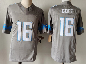 Nouveaux maillots de football américain personnalisés pour hommes de l'équipe de Detroit 2025 – Tenues brodées et cousues # 97 # 14 # 26 # 20 # 58 # 16 - Product Image 4