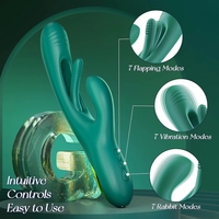 Klopfender Vibrator für Frauen, Klitoris-Stimulator, 3-in-1-Gerät mit 21 Modi, leistungsstarker G-Punkt-Stimulator, weiblicher Masturbator