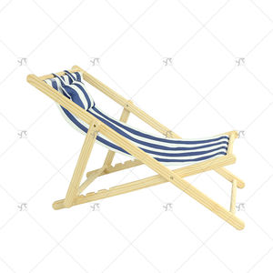 Chaise <span class=keywords><strong>de</strong></span> fête extérieure pour <span class=keywords><strong>jardin</strong></span>, pelouse et piscine <span class=keywords><strong>avec</strong></span> appui-tête Chaise <span class=keywords><strong>de</strong></span> plage pliante portable en bois <span class=keywords><strong>de</strong></span> pin <span class=keywords><strong>avec</strong></span> <span class=keywords><strong>angle</strong></span> <span class=keywords><strong>de</strong></span> dossier réglable - Product Image 4