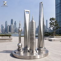 Sculpture d'art en acier inoxydable poli miroir en forme de voile pour la décoration de places urbaines, bureaux, parcs, entrées d'hôtels et aménagements paysagers