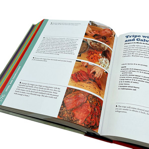 Tùy Chỉnh Nhà Sản Xuất In Sách Chất Lượng Cao Bìa Cứng Cuốn Sách CMYK Nghệ Thuật/Ảnh/Bàn Cà Phê Công Thức Nấu Ăn Cuốn Sách In Ấn - Product Image 4