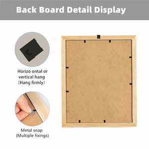 Solid Wood <strong>Frames</strong> <strong>With</strong> Plexiglass <strong>A4</strong> A3 12X1616x20 Wall Picture <strong>Mount</strong> Poster Display Wooden Photo <strong>Frame</strong> - Product Image 3