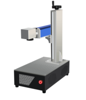 Machine de marquage laser à fibre de bureau 20W JPT Source graveur laser portable de haut niveau de sécurité pour le marquage de la pierre métallique