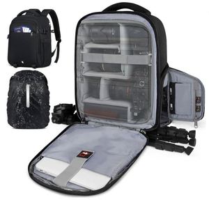 Sac à dos pour appareil photo, sac pour appareil photo reflex numérique, sac pour appareil photo sans miroir avec housse de pluie imperméable, échantillon gratuit - Product Image 1