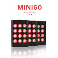 Mini appareil médical de luminothérapie LED pour bureau à domicile Appareil de luminothérapie portable à LED de 660nm à 850nm