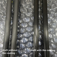 Tir à l'arc 32in Pur Carbone Shafts +/-0.003 Spine 600 700 800 ID6.2mm Flèches Pure Plume pour Arc Recurve Compound