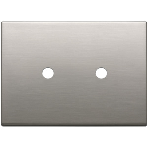 แผ่นนิกเกิลขัดเงา 3Mx2 ทรงกลม 12.5x9.5 ซม. สำหรับปลั๊กและเต้ารับ - Product Image 1