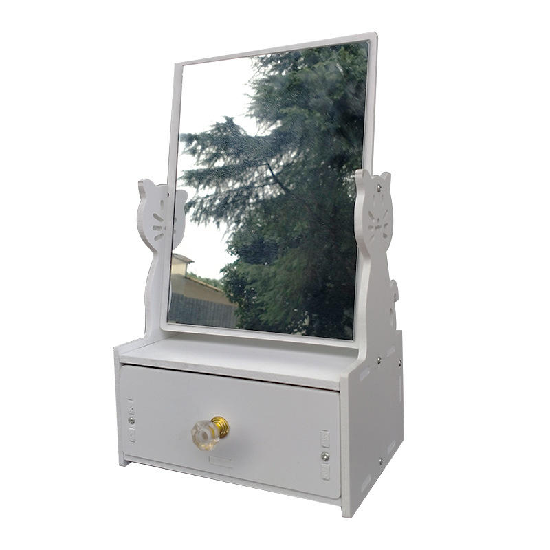 Miroir pour chat avec tiroir