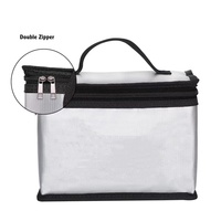 Sac sûr Lipo fibre de verre résistant au feu anti-déflagrant sac au Lithium Lipo bureau usine batterie sac de rangement de sécurité