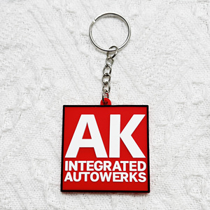 Bán buôn biểu tượng tùy chỉnh thẻ chìa khóa Keyring chains nhẫn cao su chủ keyrings keytags PVC Keychain chuỗi - Product Image 3