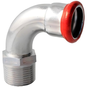 <span class=keywords><strong>Coude</strong></span> à 90 degrés fileté en acier au carbone Q235 EN10305-3, galvanisé, populaire en Chine - Product Image 5