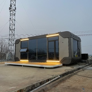 Casas Prefabricadas <span class=keywords><strong>de</strong></span> Lujo <span class=keywords><strong>de</strong></span> 2 Dormitorios Completamente Amuebladas en Oferta, Casas Pequeñas Prefabricadas Modernas y Económicas, Construcción <span class=keywords><strong>de</strong></span> Villas en Contenedores - Product Image 2