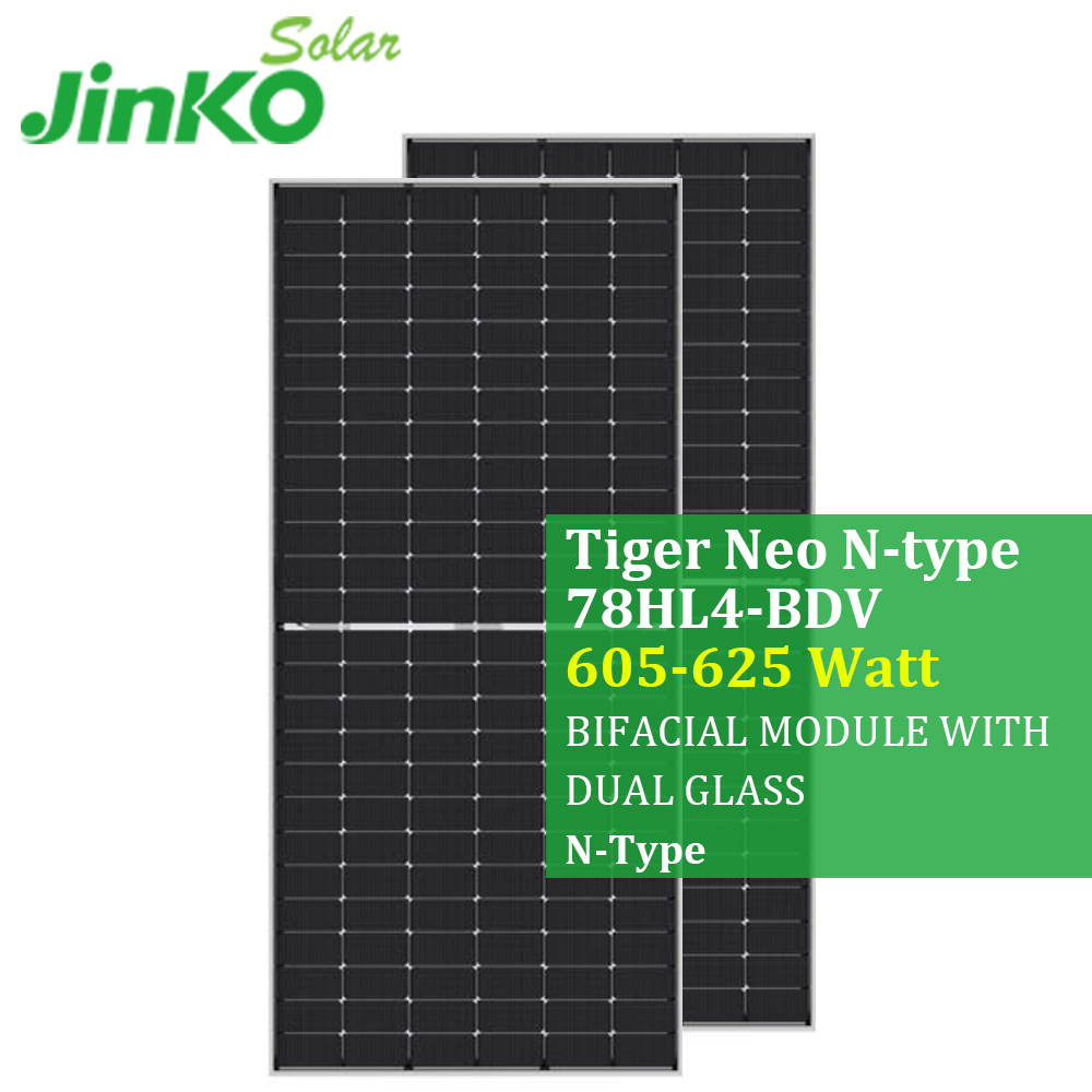 Jinko Tiger Neo 78HC-BDV Solar Panels - High Efficiency