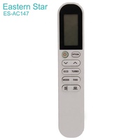 Télécommande de climatiseur ES-AC154 à prix d'usine, écran LCD AM11-ES-AC154, compatible avec la télécommande de climatiseur LG 705035B