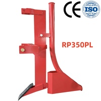 Décompacteur simple à 3 points avec système de guidage, accessoires et outils robustes pour mini-tracteurs pour la pose de drainages sous-terrestres agricoles