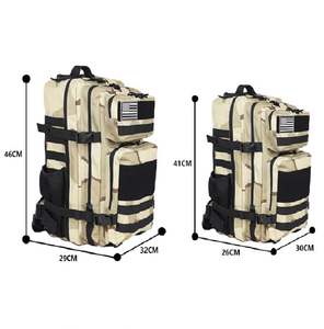 Sac à dos tactique d'extérieur grande capacité 45L personnalisé, étanche, pour sport et gym, sac d'assaut Molle 3 jours - Vente chaude - Product Image 6