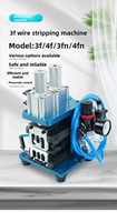 Máquina Peladora de Cables Neumática Vertical Automática XinFeiXiang 4FN con Función de Semipelado y Retorcido, 220V