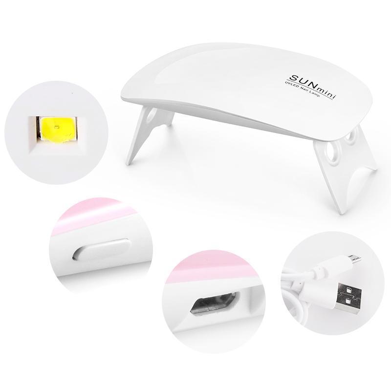 Wholesale Mouse Mini LED Phototherapy Machine USB Nail Drying UV Baking Lamp Nail Gel Polish Uv Led Lamp Set